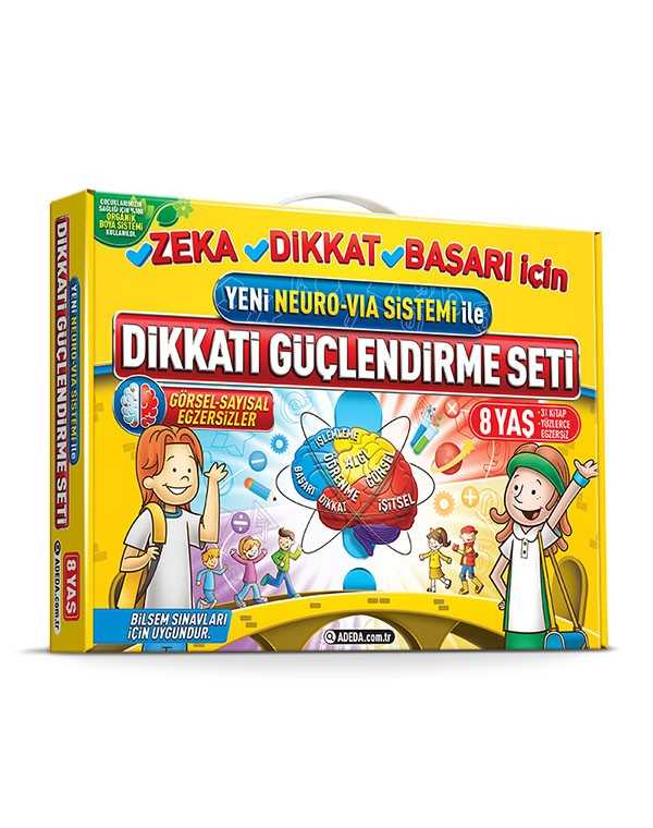 dikkat güçlendirme seti 8 yaş