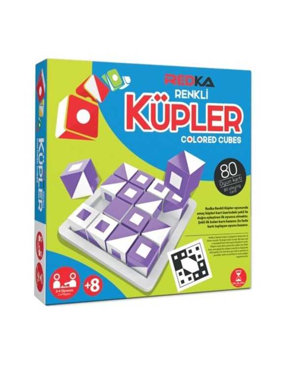 redka renkli küpler colored cubes zeka oyunu