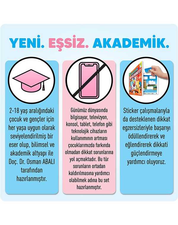 dikkat güçlendirme seti 2 yaş -3