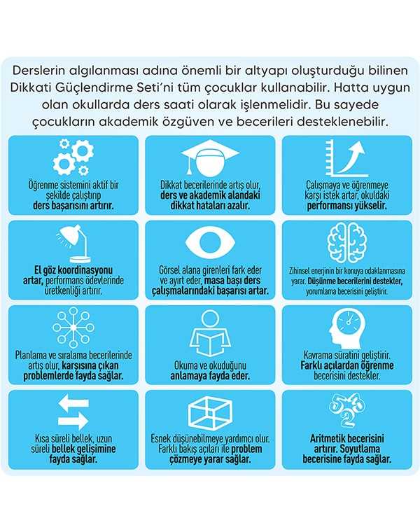 dikkat güçlendirme seti 2 yaş -4