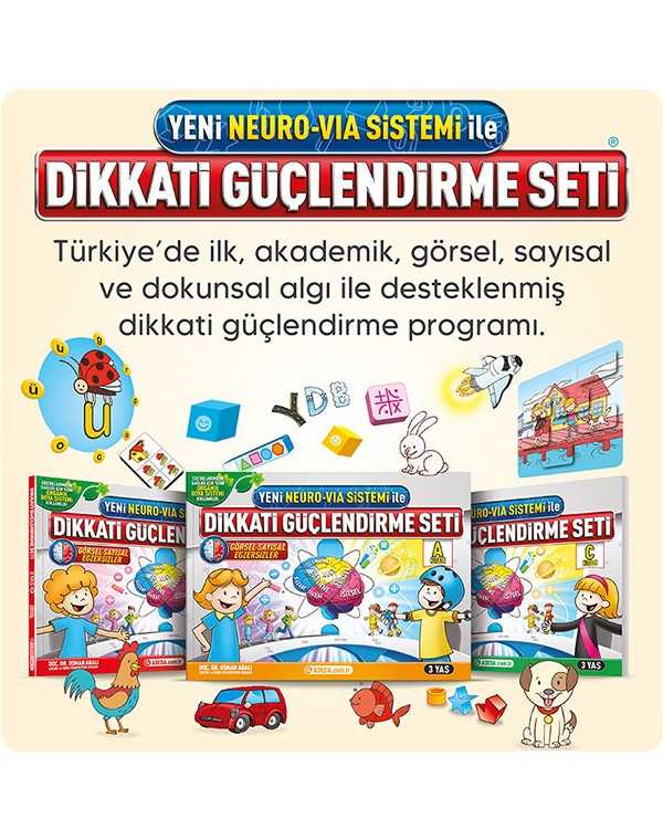 dikkat güçlendirme seti 3 yaş -2