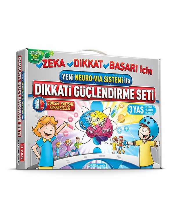 dikkat güçlendirme seti 3 yaş