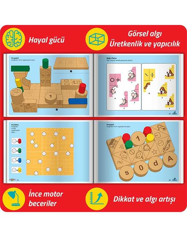 dikkat güçlendirme seti içerik