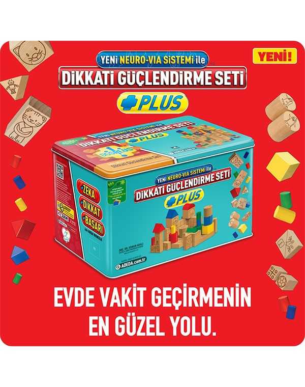 dikkat güçlendirme seti plus yeni