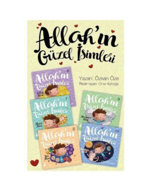 Allah’ın Güzel İsimleri 2. Set – 5 Kitap Takım