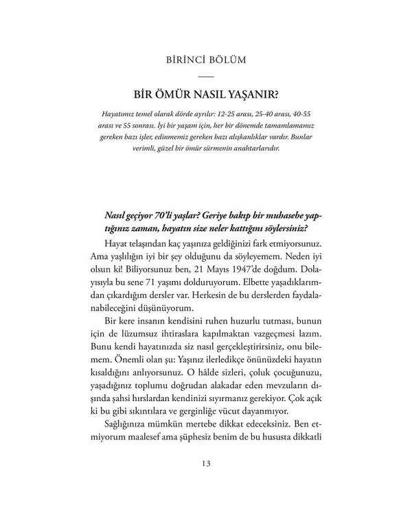 Bir Ömür Nasıl Yaşanır? 1