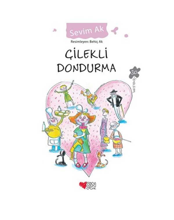 çilekli dondurma