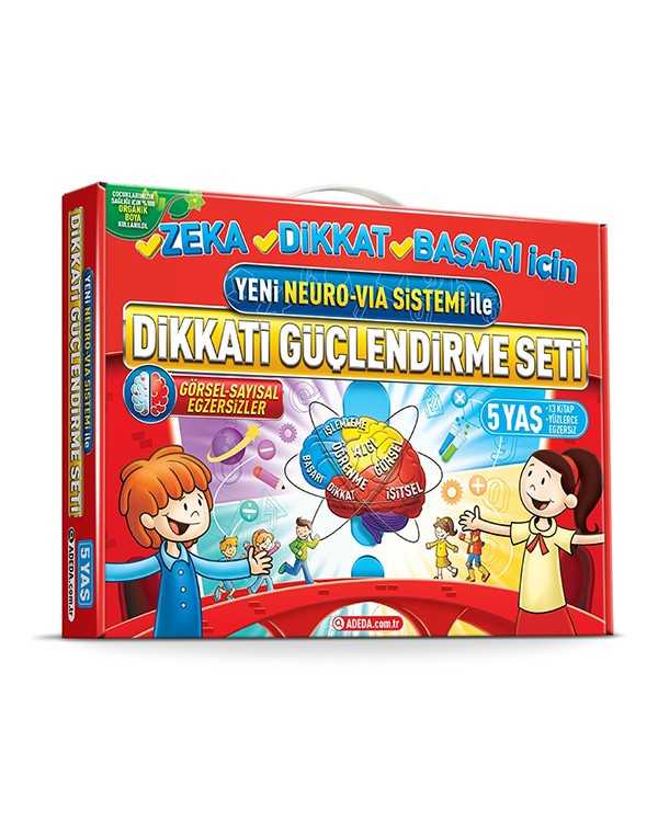 dikkat güçlendirme seti 5 yaş