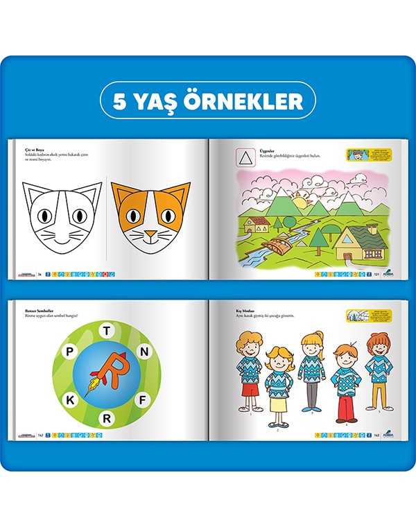 dikkat güçlendirme seti 5 yaş-6