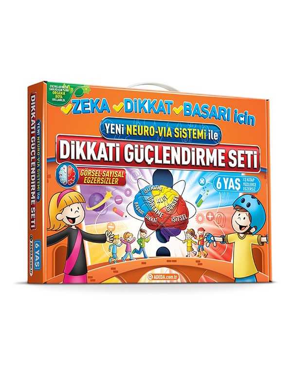 dikkat güçlendirme seti 6 yaş