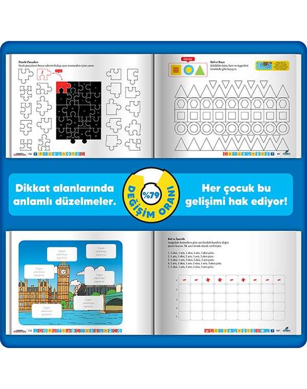 dikkat güçlendirme seti 7 yaş -7