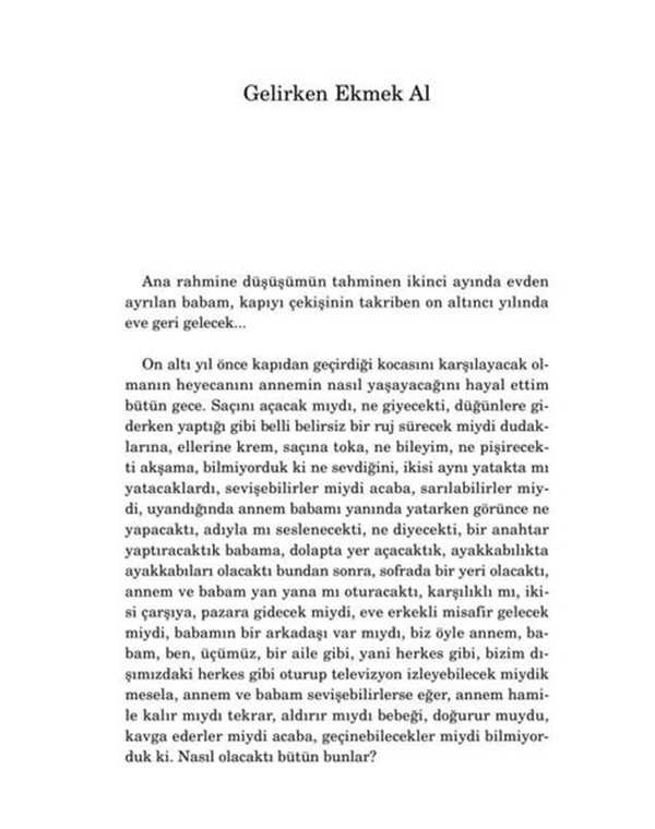 gelirken ekmek al 2