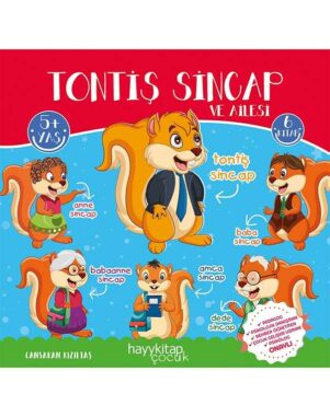 Tontiş Sincap ve Ailesi Öykü Seti