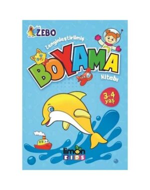 Zenginleştirilmiş Boyama Kitabı 3-4 Yaş