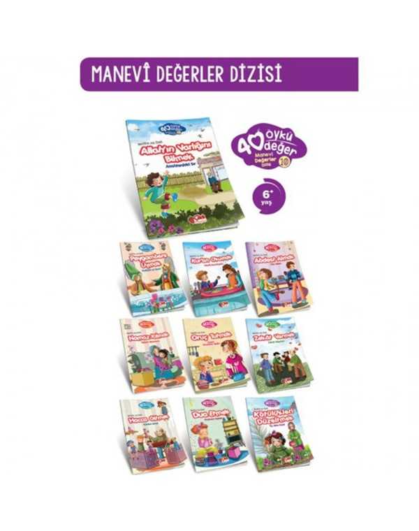40 Öykü 40 Değer : Manevi Değerler Dizisi (10 Kitap) 3