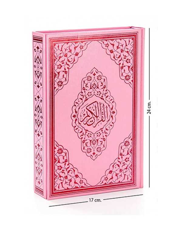 ayfa bilgisayar hatlı Kuran’ı Kerim pembe renkli 2