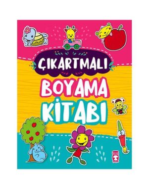 Çıkartmalı Boyama Kitabı