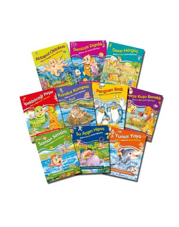 Allah’ın-İsimlerini-Öğreniyorum-1 Set (10 Kitap)