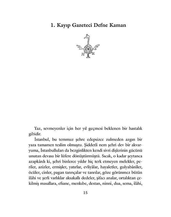 Uyumsuz Defne Kaman’ın Maceraları – Su – Buket Uzuner 5