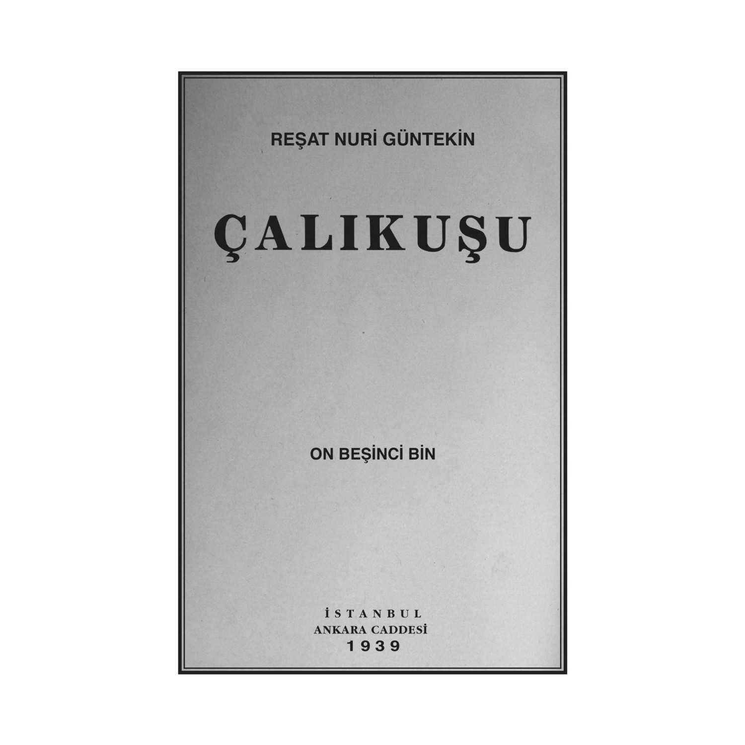 Çalıkuşu – Reşat Nuri Güntekin-2