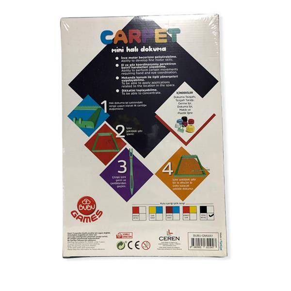 carpet mini halı dokuma kutu