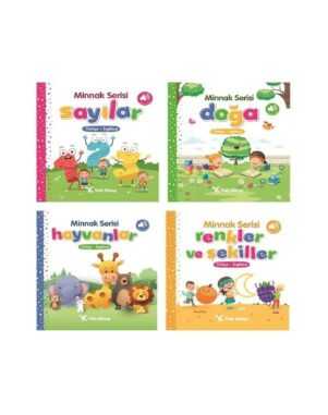Minnak Serisi - Türkçe İngilizce 4 Kitap Set