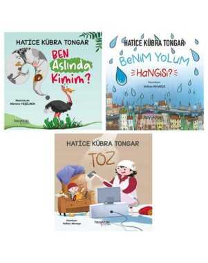 Hatice Kübra Tongar 3 Kitap Set / Ben Aslında Kimim - Benim Yolum Hangisi - Toz