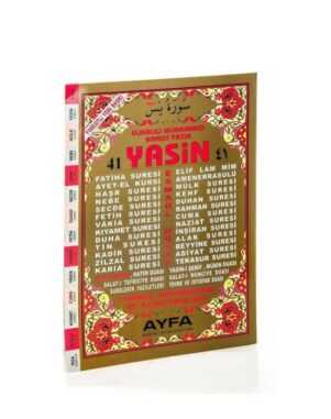 Yasin Kitabı -Orta Boy
Türkçe Okunuşlu & hediyelik