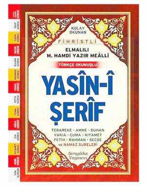 Büyük boy okunaklı Yasin
&Türkçe Okunuşlu &hediyelik