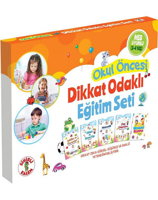 Okul-Öncesi-Dikkat-Odaklı-Eğitim-Seti-3-4-Yaş