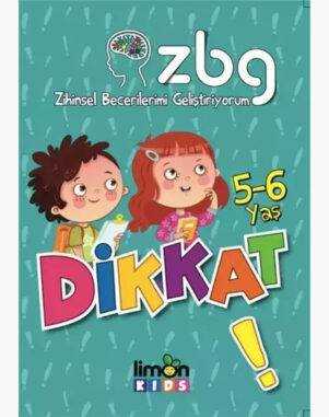 Dikkat 5-6 Yaş-Zihinsel Becerilerimi Geliştiriyorum