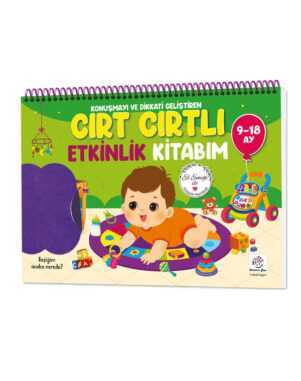 9-18 Ay İlk Cırt Cırtlı - Keçeli Etkinlik Kitabım