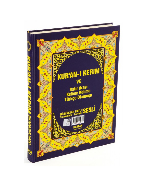 kuran i kerim ve satir arasi kelime kelime turkce okunusu