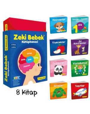 6-24 Ay Zeki Bebek Kütüphanesi 8'li Set